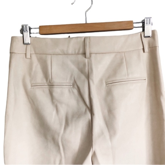 7 For All Mankind Cream Wide Leg Faux Leather
Pants - Picture 4 of 5